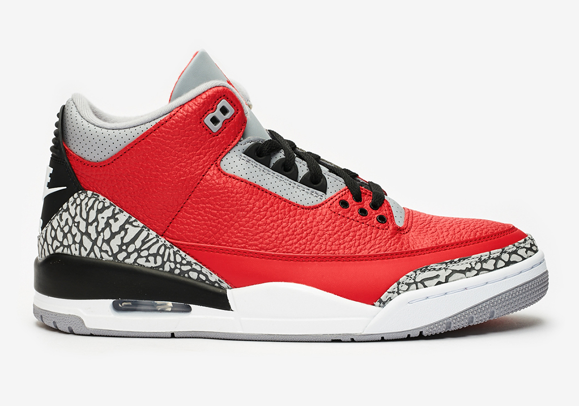 jordan 3 vermelho